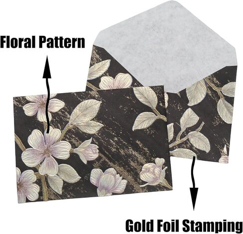 20 قطعة مظاريف زهرية عتيقة مقاس 4 × 6 مقاس A6 مظاريف بيضاء جميلة لبطاقات الدعوات in Kuwait