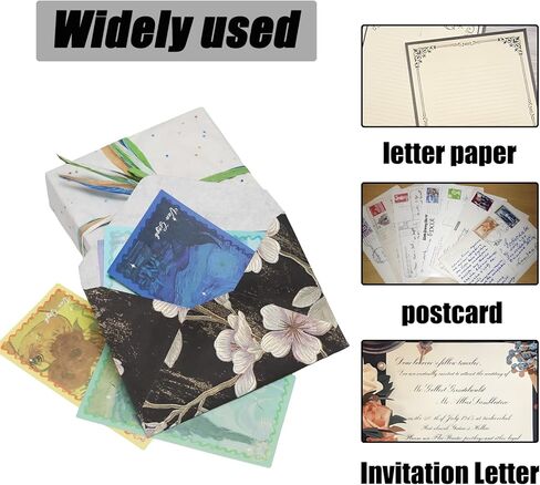 20 قطعة مظاريف زهرية عتيقة مقاس 4 × 6 مقاس A6 مظاريف بيضاء جميلة لبطاقات الدعوات in Kuwait