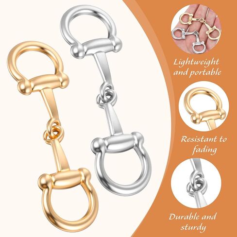 Yolev 2 Pcs Scarfs Slide - Metal Scarf Ring - Gold Silver Horsebit Silk Scarf Buckle for Women Scarves Shawls in Saudi Arabia