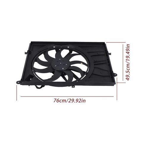 استبدال مجموعة مروحة مشعاع كهربي لشركة Hyundai Santa Fe 2.4L 2019-2020 FA50840C 25380S1300 624410 in Kuwait