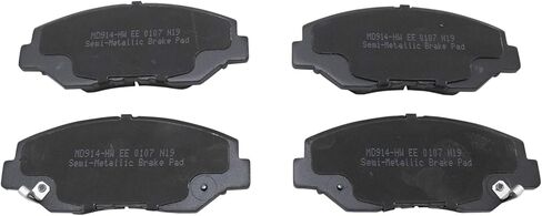 Front and Rear Brake Pads Semi Metallic Compatible with 2003-2007 Honda Accord in Saudi Arabia