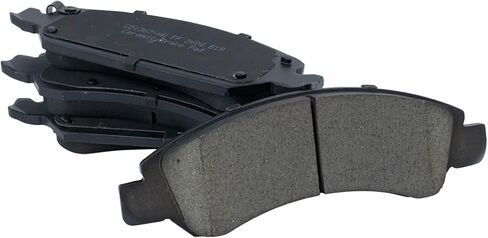 Front and Rear Brake Pad Set Ceramic Hardware Compatible with 2013-2018 Cadillac XTS in Saudi Arabia