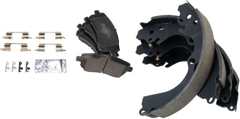 Front and Rear Brake Pads Semi Metallic Compatible with 1998-2002 Subaru Forester 1998-2003 Impreza 1997-1999 Legacy in Saudi Arabia