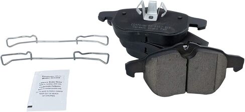 Front and Rear Brake Pad Set Ceramic Hardware Compatible with 2003 Saab 9-3 in Saudi Arabia