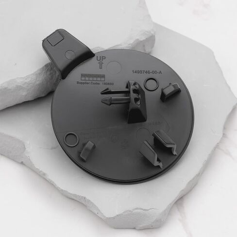 eMagTech Front Bumper Tow Hook Cover 1493746-00-A Compatible with Tesla Model Y 2020-2022, Grey in Saudi Arabia