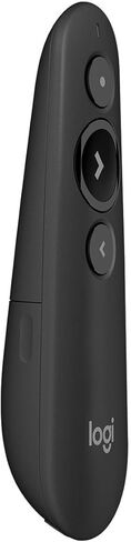 Logitech R500 Laser Presentation Remote Wireless Presenter, W126636324 (Remote Wireless Presenter Bluetooth/RF Graphite Logitech R500 Laser Presentation Remote, Bluetooth/RF,) in Saudi Arabia