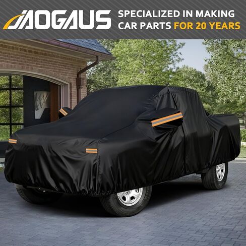 Truck Cover Custom Fit for Ford Ranger & Ranger Raptor 2019-2025, SuperCrew 5' & SuperCab 6ft Beds, 10 Layers All Weather Outdoor Pickup Car Truck Full Covers for Snow Hail Rain Dust Sun UV Protection in Saudi Arabia