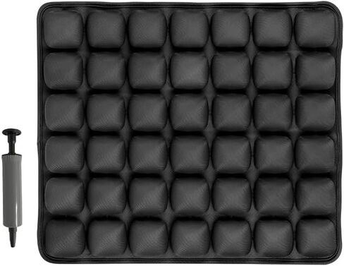1Pcs Seat Cushion, Travel Cushion Airplane Seat - Inflatable Airplane Seat Cushion for Travel.Suitable for Long Distance Sedentary People to Use,Easy to Carry, 3D Inflatable Airbag is Ergonomic in Saudi Arabia