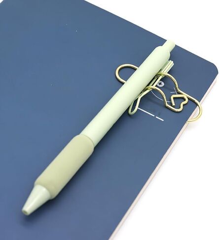 Metal Pen Holder with Heart Design - Beautiful Multi-Functional Large - Sized Pencil Rack for Notebooks and Diaries, 6PCS in Saudi Arabia