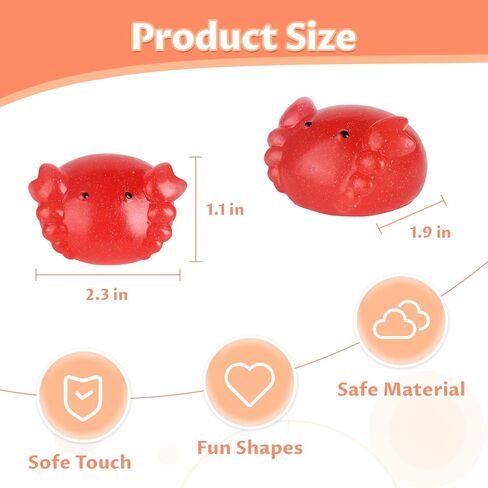 8 Pcs Squishy Toy Set, Squishy Pack Soft Rising Stress Relief Sensory Toys for Kids and Adults Anxiety Relief, Gifts for Kids, Party Favors in Saudi Arabia