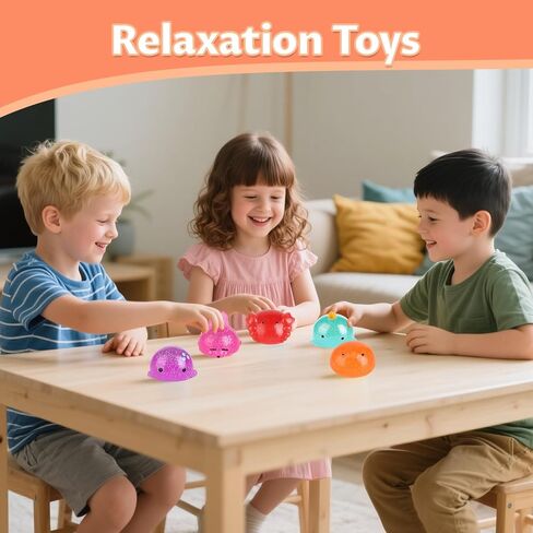 8 Pcs Squishy Toy Set, Squishy Pack Soft Rising Stress Relief Sensory Toys for Kids and Adults Anxiety Relief, Gifts for Kids, Party Favors in Saudi Arabia