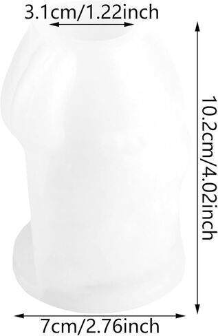 Owl Candle Mold Owls Candle Silicone Molds Owl Resin Casting Mold for Candles Home Decorate Candle Making Molds Aromatherapy Candles Gypsum Clay Craft in Saudi Arabia