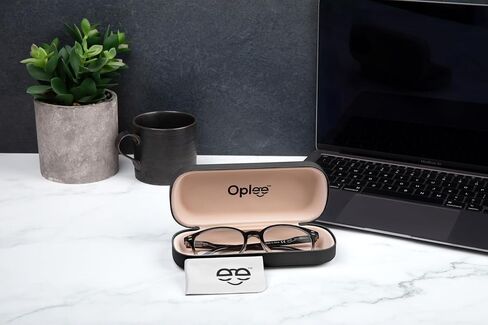 Oplee™ Hard Shell Eyeglass Case with Grey Microfiber Cloth in Saudi Arabia