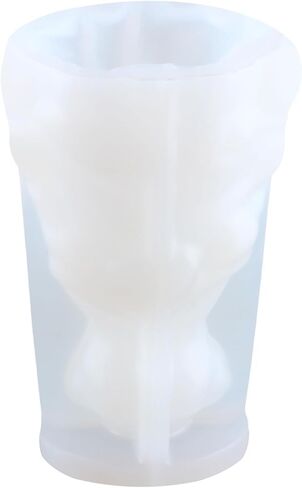 Bride Dress Candle Mold Wedding Dress Silicone Candle Molds Wedding Dress Resin Casting Mold for Candle Home Decorate Mold Candle Making Aromatherapy Gypsum Candles Clay Craft in Saudi Arabia