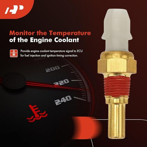 A-Premium Engine Intake Manifold Temperature Sensor [2 Pins] Compatible with Saturn SC 1991-1992, SC1 1993-2002, SC2 1993-2002, SL/SL1 1991-2002, SL2 1991-2002, SW1 1993-1999, SW2 1993-2001 in Saudi Arabia