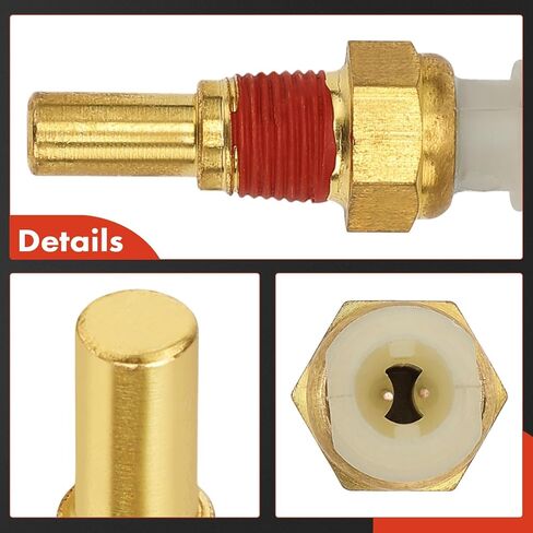 A-Premium Engine Intake Manifold Temperature Sensor [2 Pins] Compatible with Saturn SC 1991-1992, SC1 1993-2002, SC2 1993-2002, SL/SL1 1991-2002, SL2 1991-2002, SW1 1993-1999, SW2 1993-2001 in Saudi Arabia