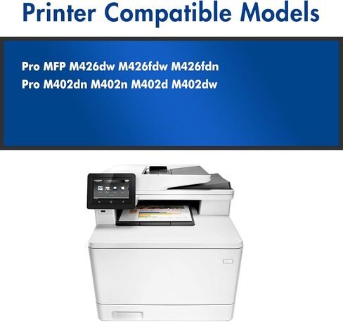 خرطوشة حبر CF226A 26A مكونة من قطعتين باللون الأسود متوافقة مع 26X CF226X تعمل مع حبر الطابعة Pro M402dw M402n M402dn M402d Pro MFP M426dw M426fdw M426fdn M402 M426 in Kuwait