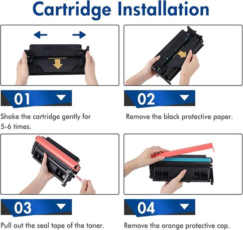 خرطوشة حبر CF226A 26A مكونة من قطعتين باللون الأسود متوافقة مع 26X CF226X تعمل مع حبر الطابعة Pro M402dw M402n M402dn M402d Pro MFP M426dw M426fdw M426fdn M402 M426 in Kuwait