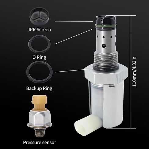 6.0 IPR Valve with Socket 6.0 Powerstroke Injector Pressure Regulator Compatible with 2003 2004 2005 2006 2007 2008 2009 2010 Ford Excursion Super Duty F250 F350 F450 F550 E350 E450 6.0L Diesel in Saudi Arabia