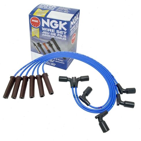 NGK Spark Plug Wire Set Compatible with GMC Sierra 1500 4.3L V6 2007-2013 in Saudi Arabia