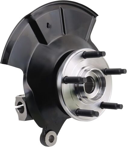 TRQ Steering Knuckle Assembly Compatible with 2011-2014 Ford Edge 2011-2015 Lincoln MKX in Saudi Arabia