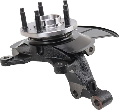 TRQ Steering Knuckle Assembly Compatible with 2011-2014 Ford Edge 2011-2015 Lincoln MKX in Saudi Arabia