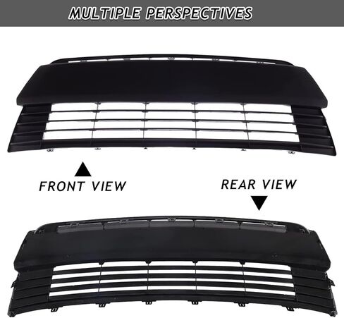 Front Bumper Upper & Lower Grille + Foglights Set + Bumper Support Brackets Fit For 2014 2015 2016 Toyota Corolla LE CE Sedan 4-Door Front Grille Grill Kit in Kuwait
