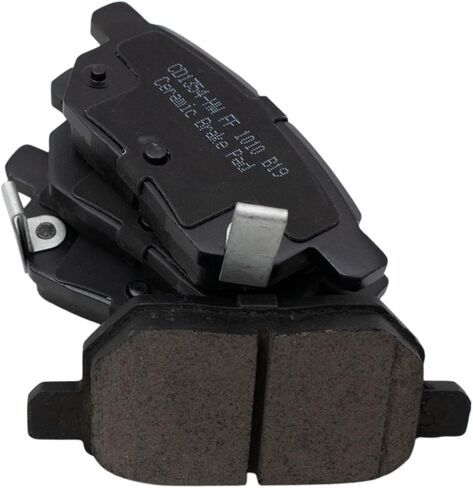 Front and Rear Brake Pad Set Ceramic Hardware Compatible with 2012-2017 Toyota Yaris in Saudi Arabia