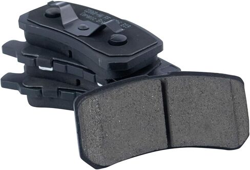 Front and Rear Brake Pad Set Ceramic Hardware Compatible with 2009-2011 2014 Mitsubishi Lancer 2000 Montero in Saudi Arabia