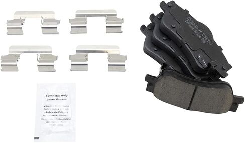 Front and Rear Brake Pads Ceramic Hardware Compatible with 2014 Chevrolet SS in Saudi Arabia
