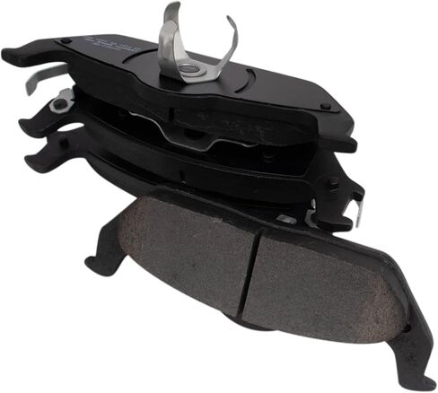 Front and Rear Brake Pad Set Ceramic Hardware Compatible with 2009 Ford F-150 in Saudi Arabia