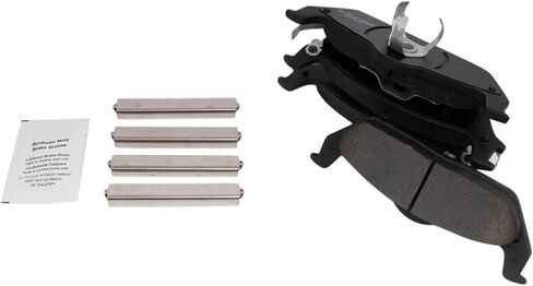 Front and Rear Brake Pad Set Ceramic Hardware Compatible with 2009 Ford F-150 in Saudi Arabia