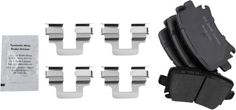 Front and Rear Brake Pad Set Ceramic Compatible with 2019-2021 Volkswagen GTI in Saudi Arabia