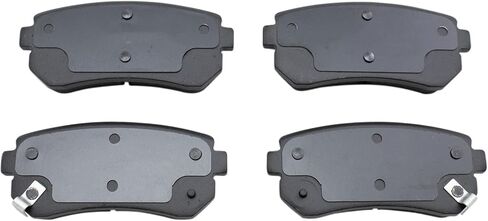 Front and Rear Brake Pad Set Ceramic Hardware Compatible with 2015 Hyundai Sonata in Saudi Arabia