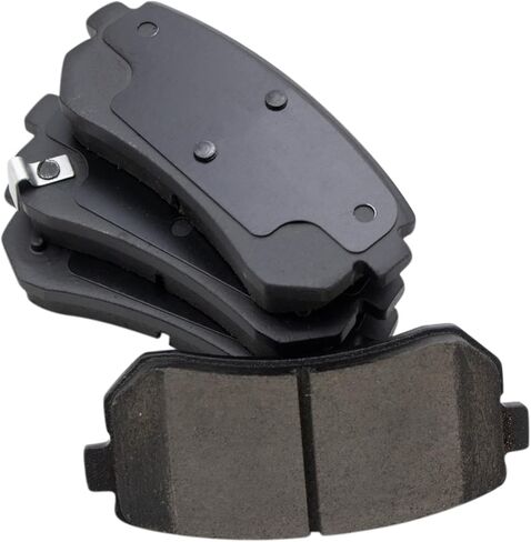 Front and Rear Brake Pad Set Ceramic Hardware Compatible with 2015 Hyundai Sonata in Saudi Arabia