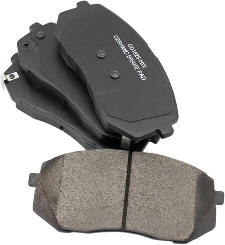 Front and Rear Brake Pad Set Ceramic Hardware Compatible with 2015 Hyundai Sonata in Saudi Arabia