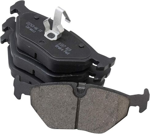 Front and Rear Brake Pad Set Ceramic Hardware Compatible with 1992-1995 BMW 318i 1996-1997 328iS in Saudi Arabia
