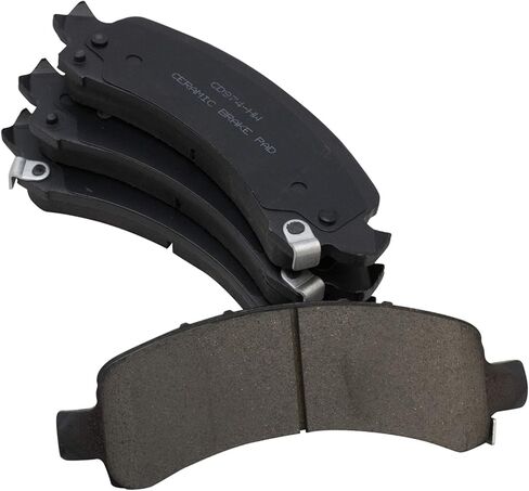 Front and Rear Brake Pad Set Ceramic Hardware Compatible with 2009-2014 Chevrolet Express 1500 2009-2014 Savana 1500 in Saudi Arabia