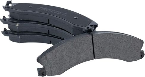 Front and Rear Brake Pad Set Semi Metallic Compatible with 2016-2019 Chevrolet Suburban 3500 HD 2012-2021 Nissan NV1500 NV2500 NV3500 2016-2021 Titan XD in Saudi Arabia