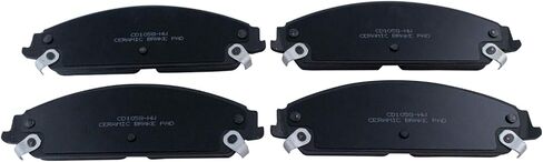 Front and Rear Brake Pad Set Ceramic Compatible with 2013-2014 Chrysler 200 2013-2014 Dodge Avenger 2008-2009 Caliber in Saudi Arabia