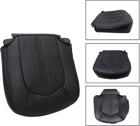 FZJDSD Cashmere Tan Leather Driver Side Bottom Replacement Seat Cover Compatible with Cadillac CTS 2008 2009 2010 2011 2012 2013 in Saudi Arabia