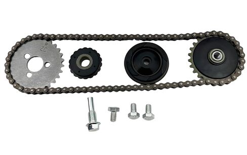 QXDENG Moto CAM Timing Chain Rebuild Kit for Honda Z50 CRF50 C70 CL70 SL70 XL70 CRF70 - High-Quality Timing Chain kit with tensioner and Rails - Durable Steel Construction (84h - Removable to 82h) in Saudi Arabia