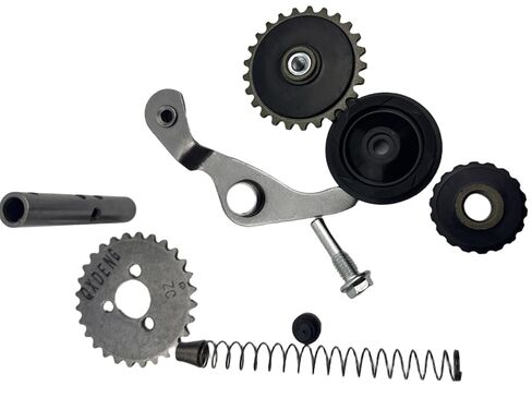 QXDENG Moto CAM Timing Chain Rebuild Kit for Honda Z50 CRF50 C70 CL70 SL70 XL70 CRF70 - High-Quality Timing Chain kit with tensioner and Rails - Durable Steel Construction (84h - Removable to 82h) in Saudi Arabia