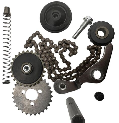 QXDENG Moto CAM Timing Chain Rebuild Kit for Honda Z50 CRF50 C70 CL70 SL70 XL70 CRF70 - High-Quality Timing Chain kit with tensioner and Rails - Durable Steel Construction (84h - Removable to 82h) in Saudi Arabia