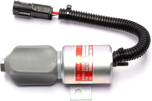 For 220 120C/150/180 Excavator Accessories Shutdown Solenoid Valve 332/J5060 Quality 12V 24V(12V) in Saudi Arabia