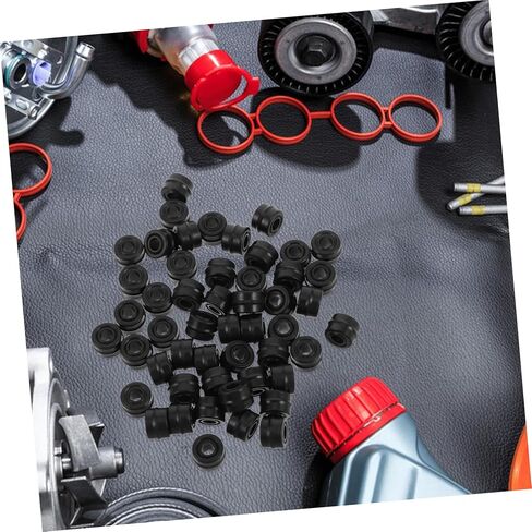 Healifty 50pcs Auto Part Supplies Car Sealing Washer Gasket Rubber Gasket Seal Kit for DIY Enthusiasts in Saudi Arabia
