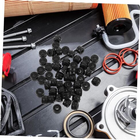 Healifty 50pcs Auto Part Supplies Car Sealing Washer Gasket Rubber Gasket Seal Kit for DIY Enthusiasts in Saudi Arabia