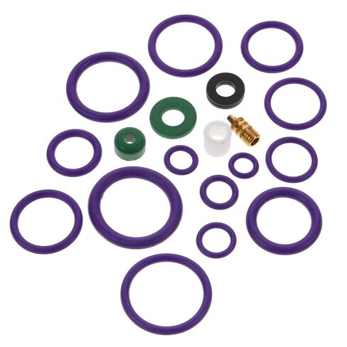 Unomor 4sets Automotive Air Conditioning Rubber Gasket Kit Assorted for Car Repair Seal for Vehicle Systems Includes Necessary Parts in Saudi Arabia
