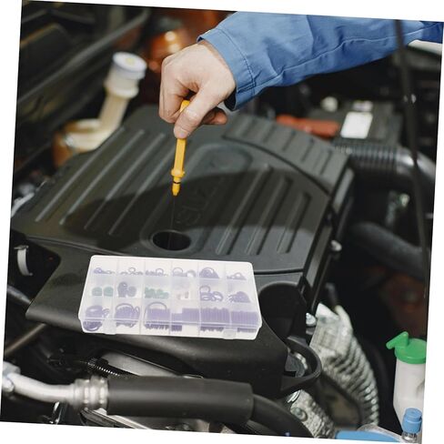 Unomor 4sets Automotive Air Conditioning Rubber Gasket Kit Assorted for Car Repair Seal for Vehicle Systems Includes Necessary Parts in Saudi Arabia