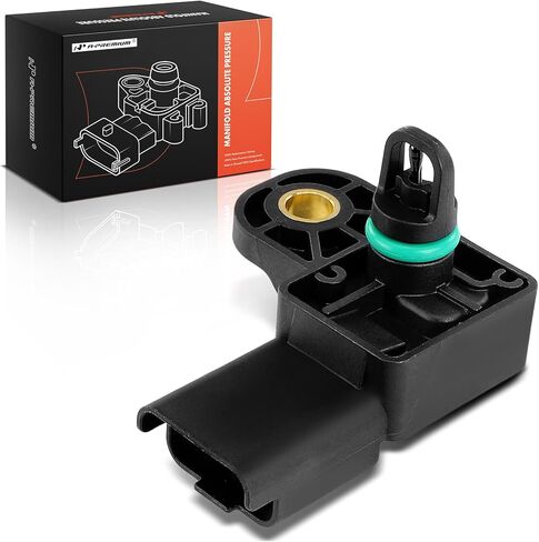 A-Premium Manifold Pressure (MAP) Sensor [4 Pins] Compatible with Peugeot 3008 5008 2009-2017, 208 301 2012-2023, 308 108 2008 & Partner Citroen C3 2017-2023, C4 C1 2014-2023, DS3 C-Elysee in Saudi Arabia